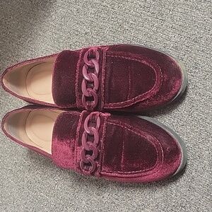 Cole Haan, Plum, Size 6, Velvet